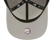 Gray Under Visor of New Era Los Angeles Dodgers Gray 9FORTY A-Frame Snapback Hat 
