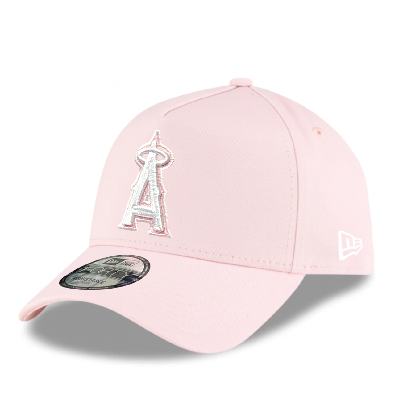 New Era Los Angeles Angels Pink 9FORTY Snapback Hat