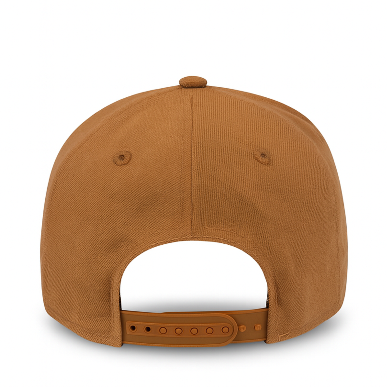 back of Los Angeles Dodgers Upside Down Toasted Peanut 9FORTY A-Frame Snapback
