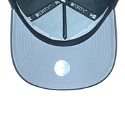 gray bottom of Los Angeles Dodgers Upside Down Graphite 9FORTY A-Frame Snapback