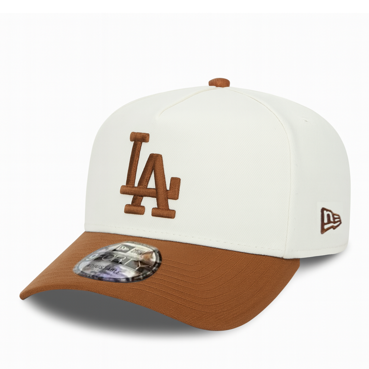 New Era Los Angeles Dodgers Chrome Toasted Peanut 9FORTY A-Frame Snapback