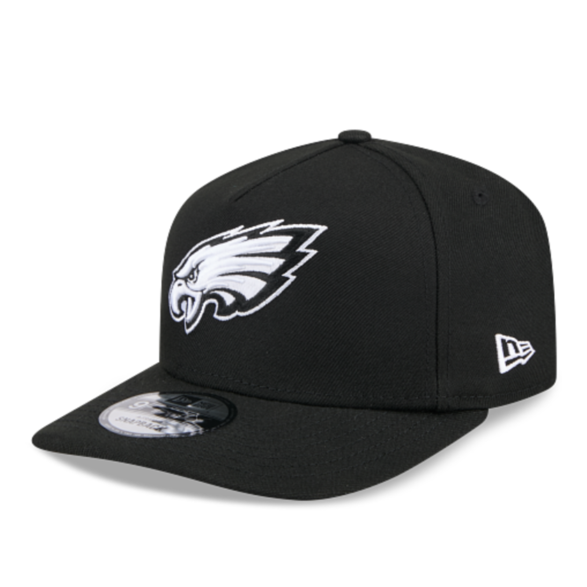 Black Philadelphia Eagles 9FIFTY A-Frame New Era Snapback