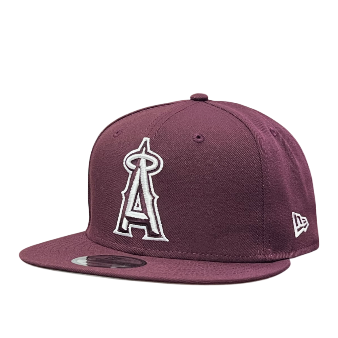 New Era Los Angeles Anaheim Angels Maroon 9FIFTY Snapback Hat