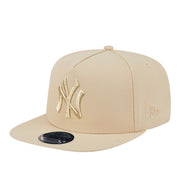 New Era New York Yankees Color Pack Light Beige 9FIFTY A-Frame Snapback Hat