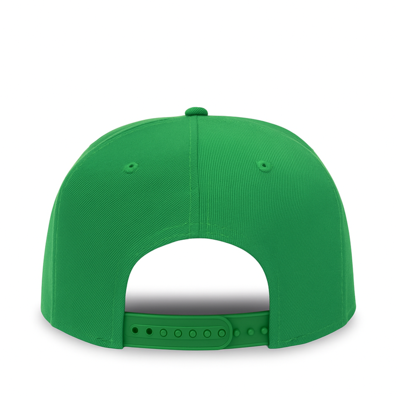 back of New Era Los Boston Celtics Green Hardwood Classics 9FIFTY Snapback Hat