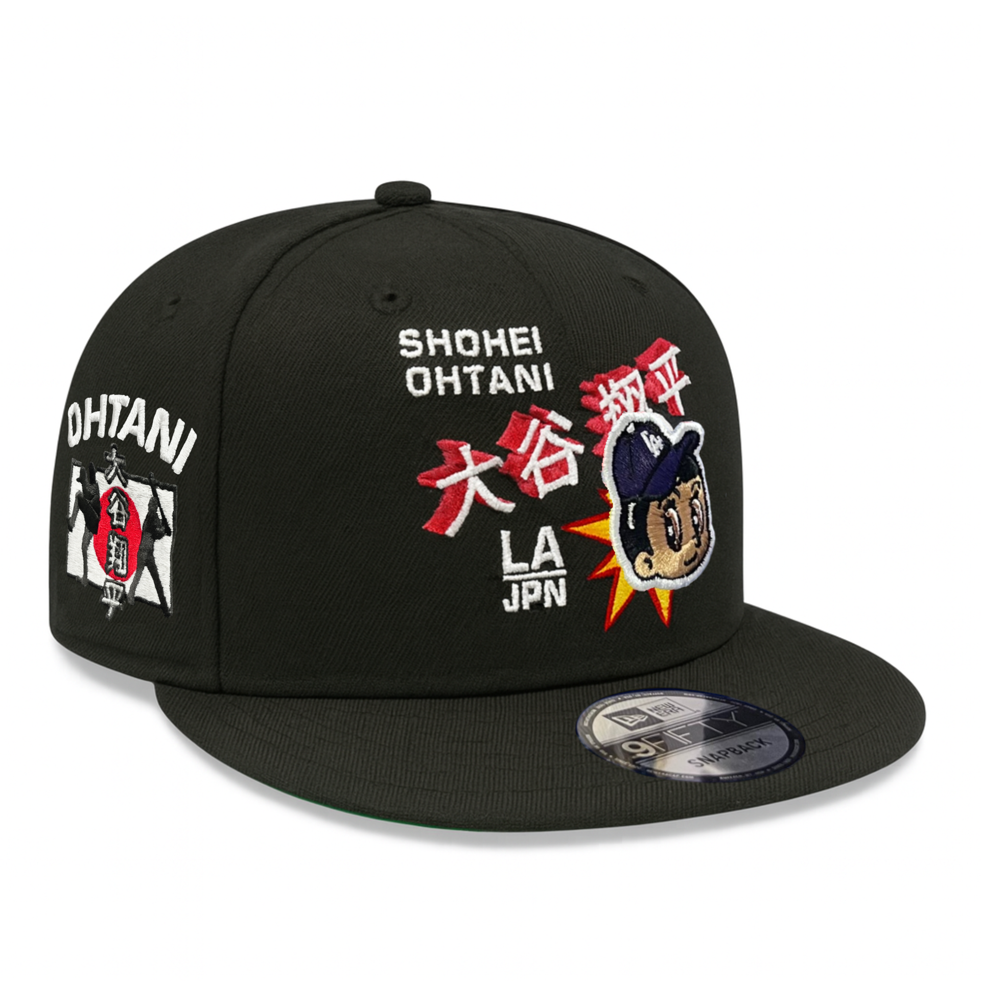 Los Angeles Dodgers Black Shohei Ohtani 9FIFTY Snapback Hat