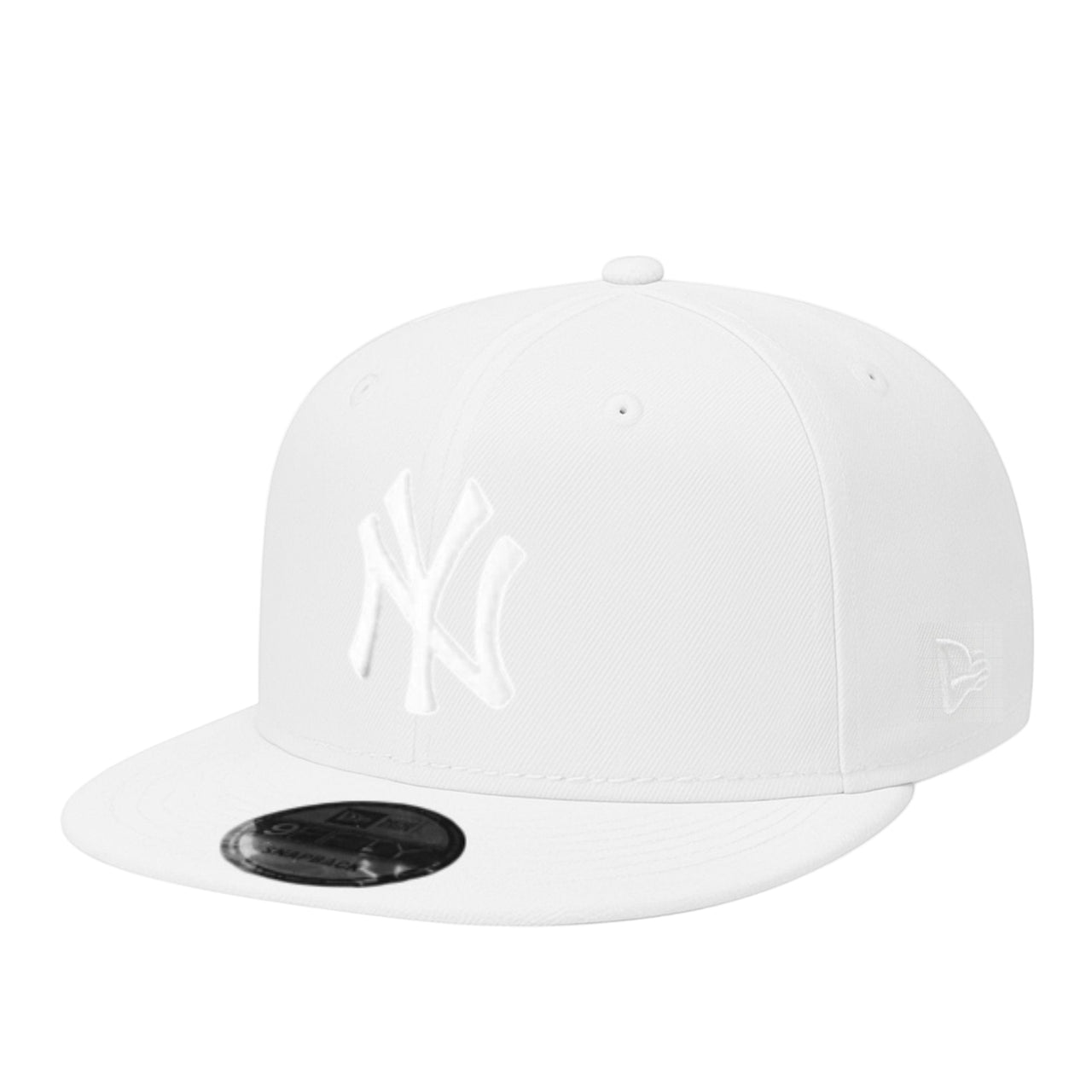 New Era New York Yankees All White 9FIFTY Snapback Hat