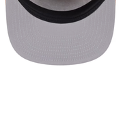New Era Los Angeles Clippers Navy 9FIFTY A-FRAME Snapback Hat gray under visor view