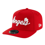 New Era Los Angeles Angels Local Play 9FIFTY A-Frame Curved Visor Snapback Hat
