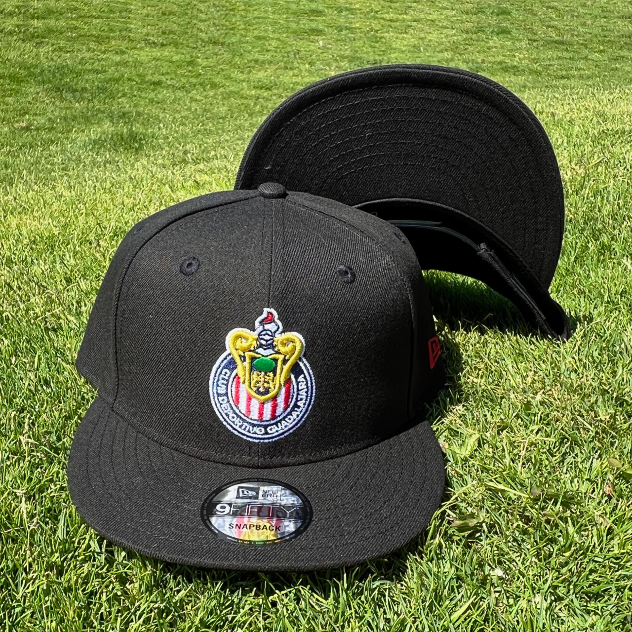 New Era Chivas De Guadalajara Black 9FIFTY Snapback Hat