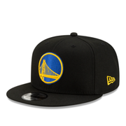 New Era Golden State Warriors Black 9FIFTY Snapback Hat