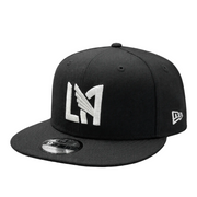 New Era MLS Los Angeles FC Black White 9FIFTY Snapback Hat