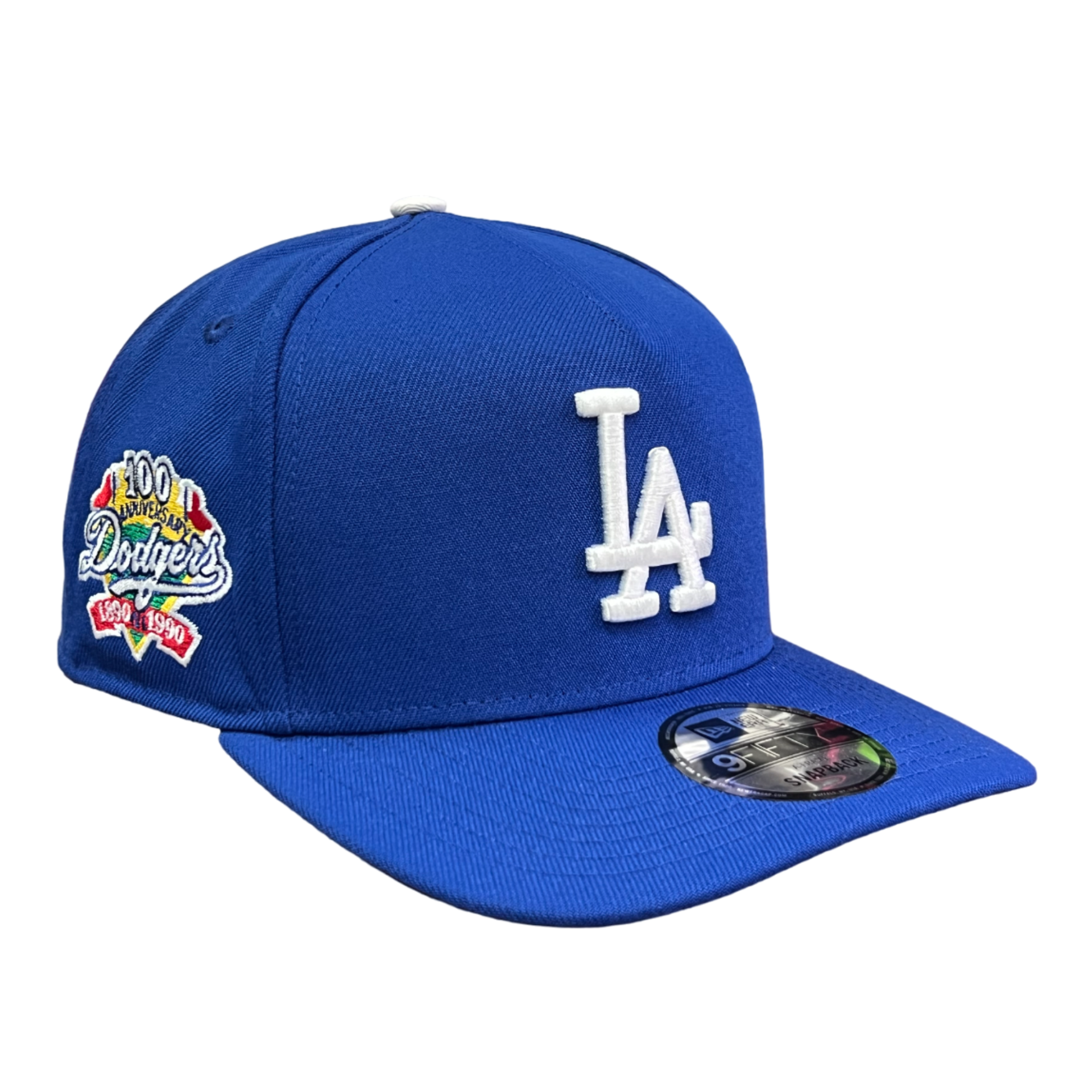 Blue Los Angeles Dodgers 9FIFTY A-Frame Pre-curved New Era Snapback Hat