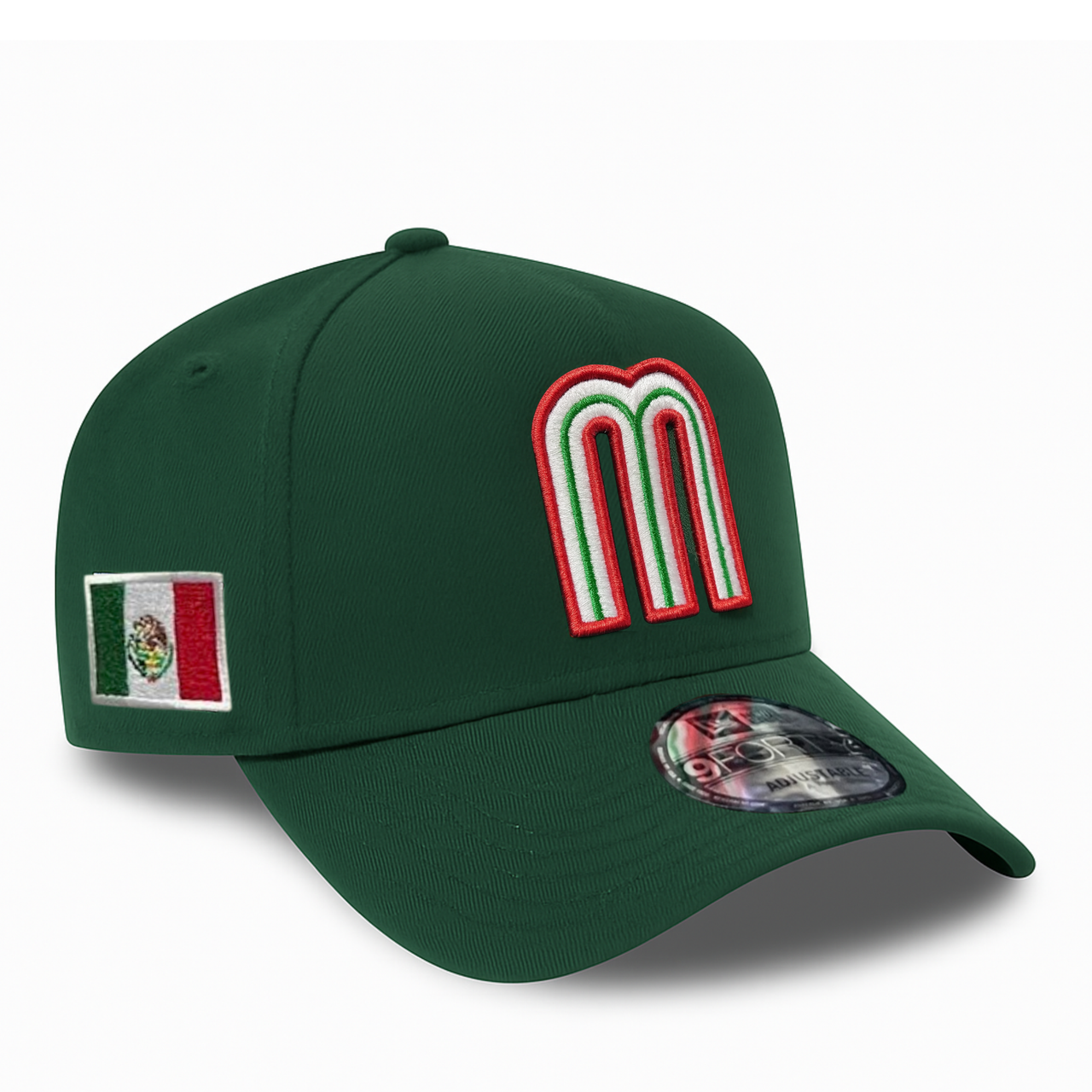 Mexico Baseball Dark Green 9Forty A-Frame Snapback Hat