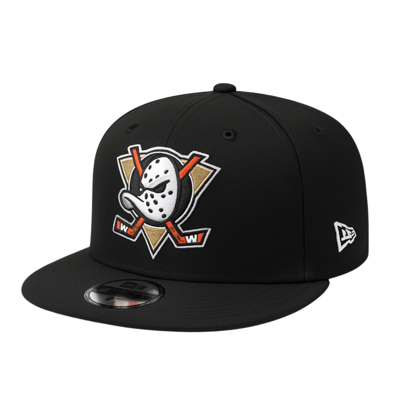 new era anaheim ducks nhl black 9fifty snapback hat