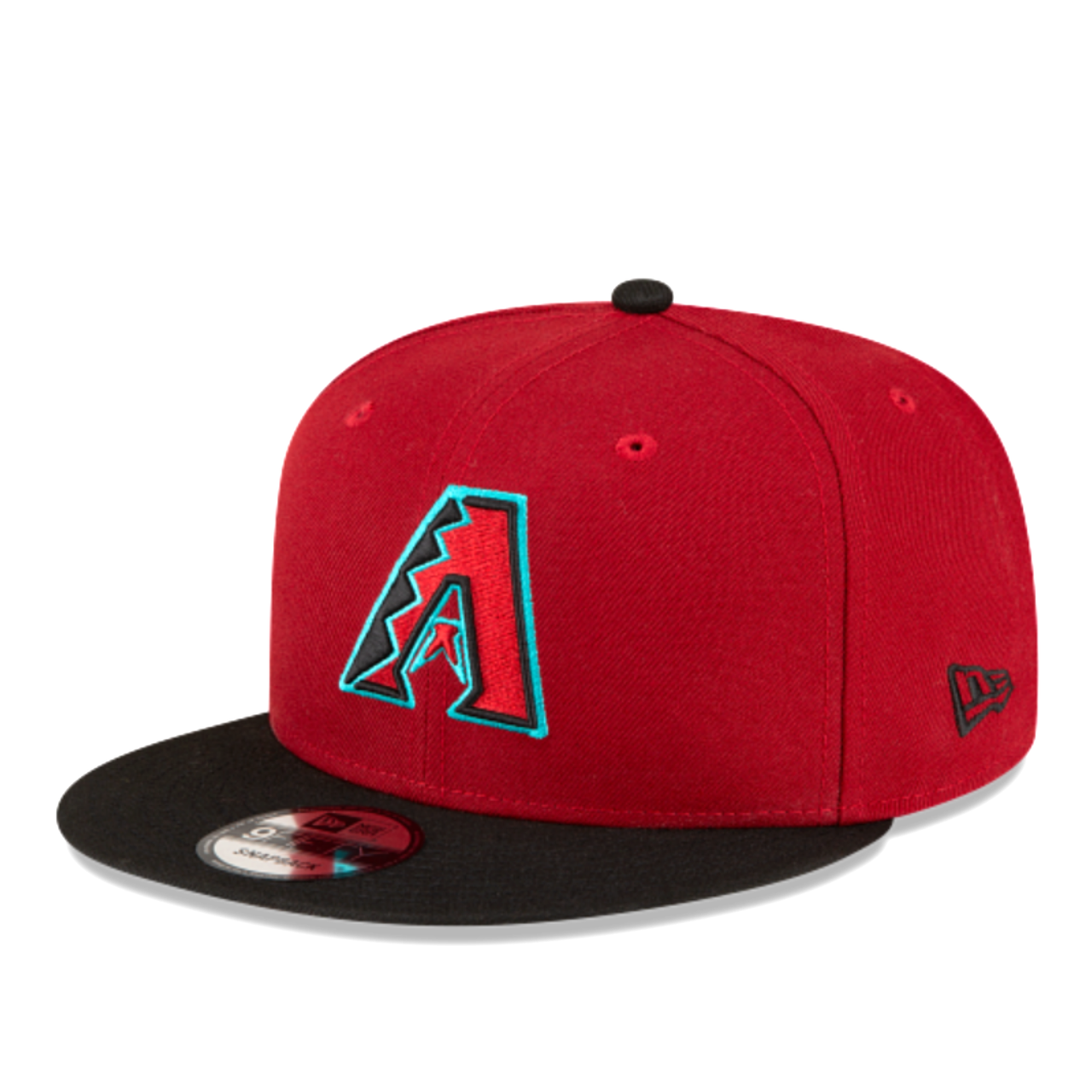 Burgundy Black Arizona Diamondbacks New Era Snapback Hat