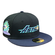 Black Navy Houston Astros Retro Spring Training New Era Fitted Hat