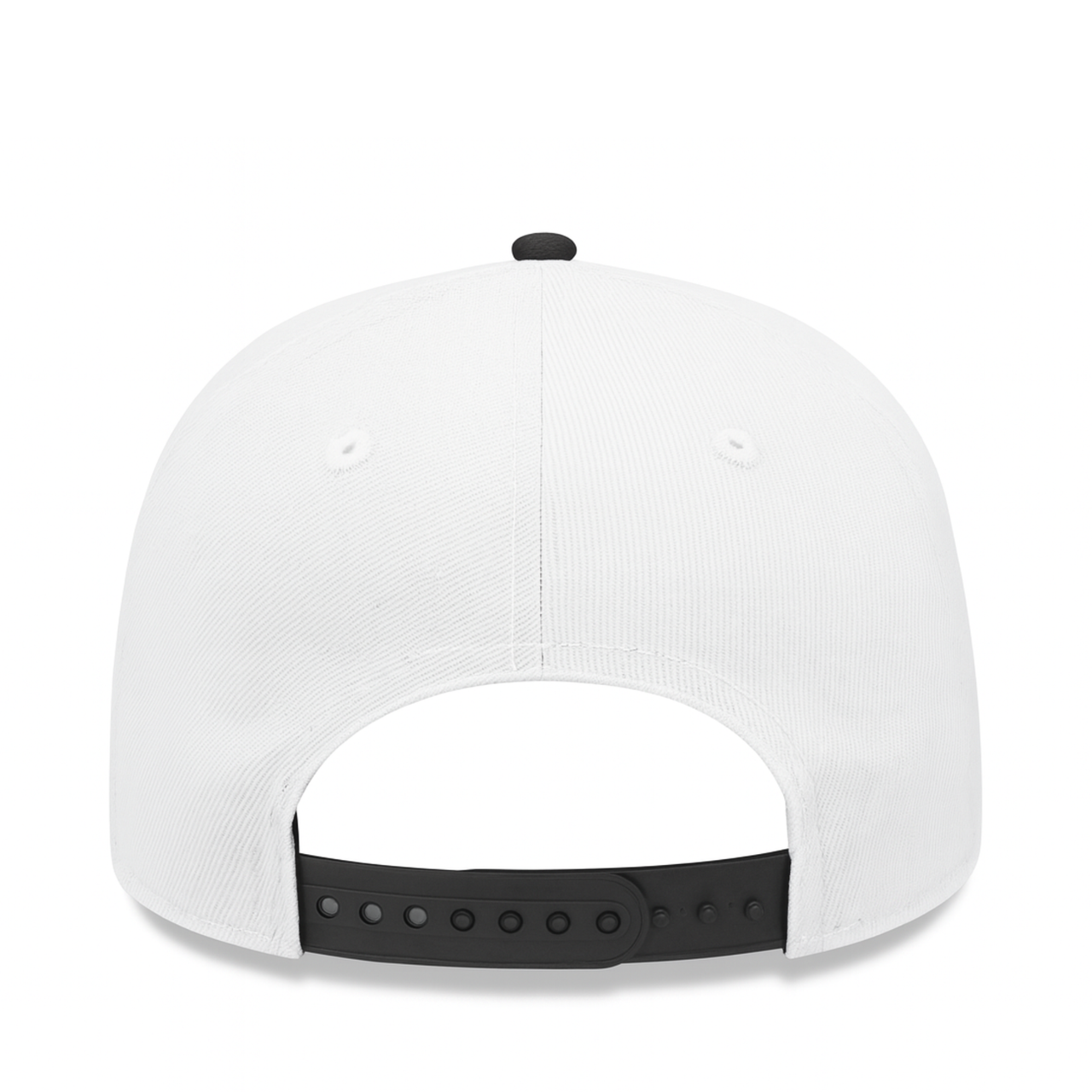 back of New Era Los Angeles Dodgers World Series 24 White Black 9FORTY A-Frame Snapback
