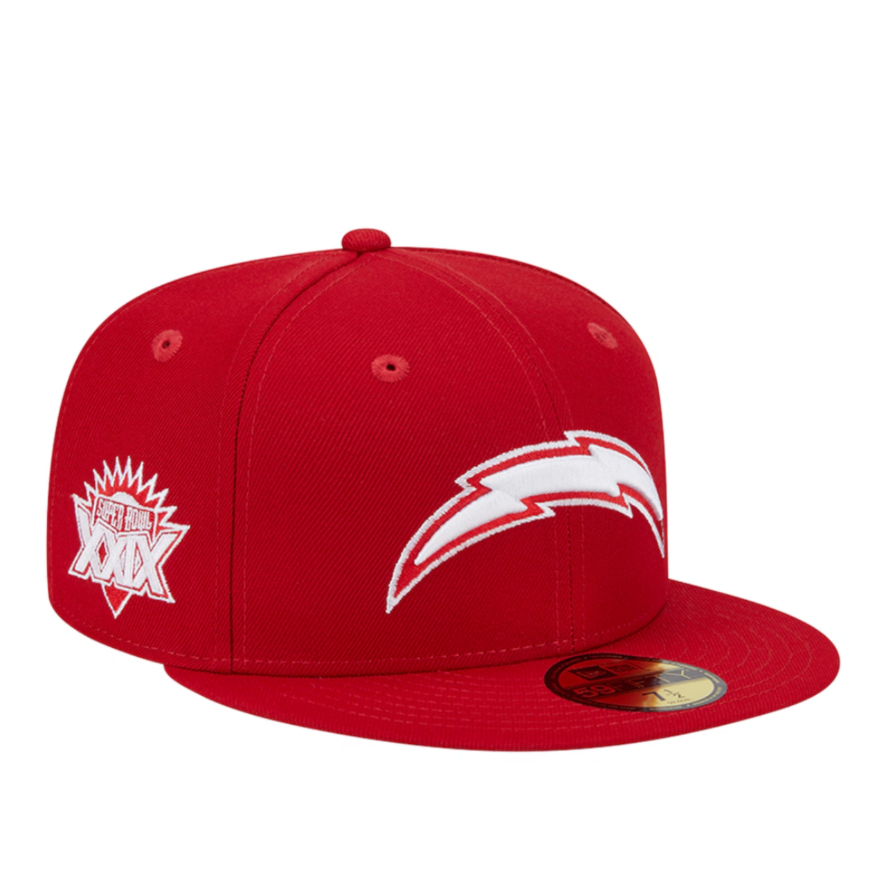 New Era NFL Los Angeles Chargers Super Bowl XXIX Red 59FIFTY Fitted Hat