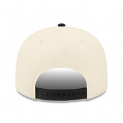 back of New Era Los Angeles Dodgers Upside Down Dodgers Stadium Chrome 9FIFTY Snapback Hat