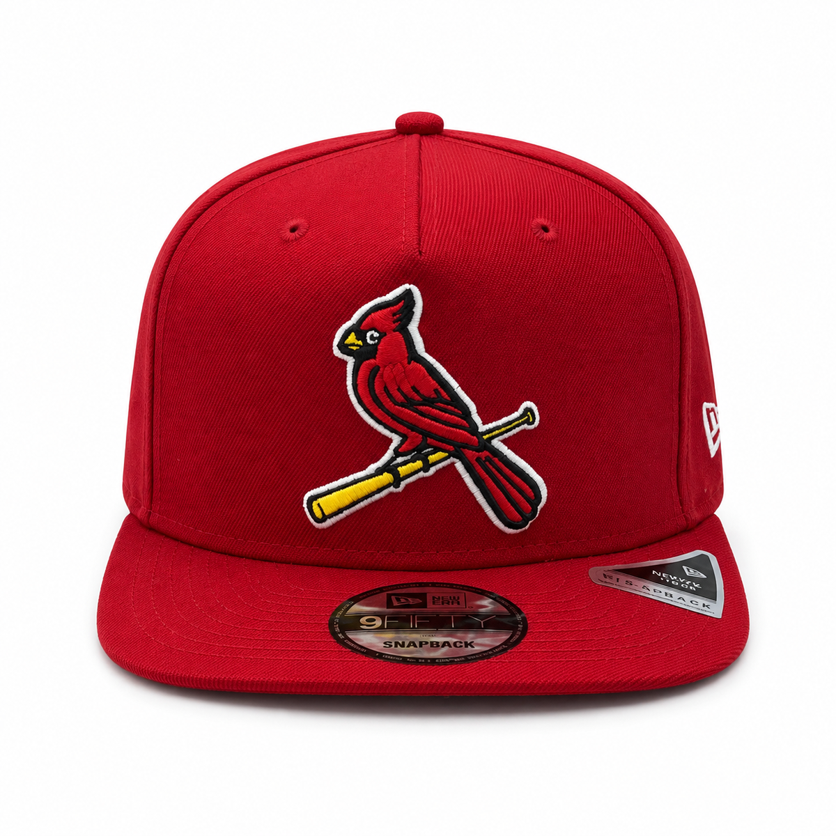 New Era St. Louis Cardinals 2011 World Series Red 9FIFTY A-FRAME Snapback Hat front view