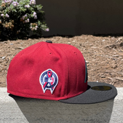 burgundy black arizona diamondbacks 9/11 memorial new era 59fifty fitted hat Side Patch