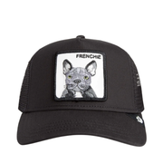 Goorin Bros Frenchie Frenchie Black White Trucker Mesh Snapback
