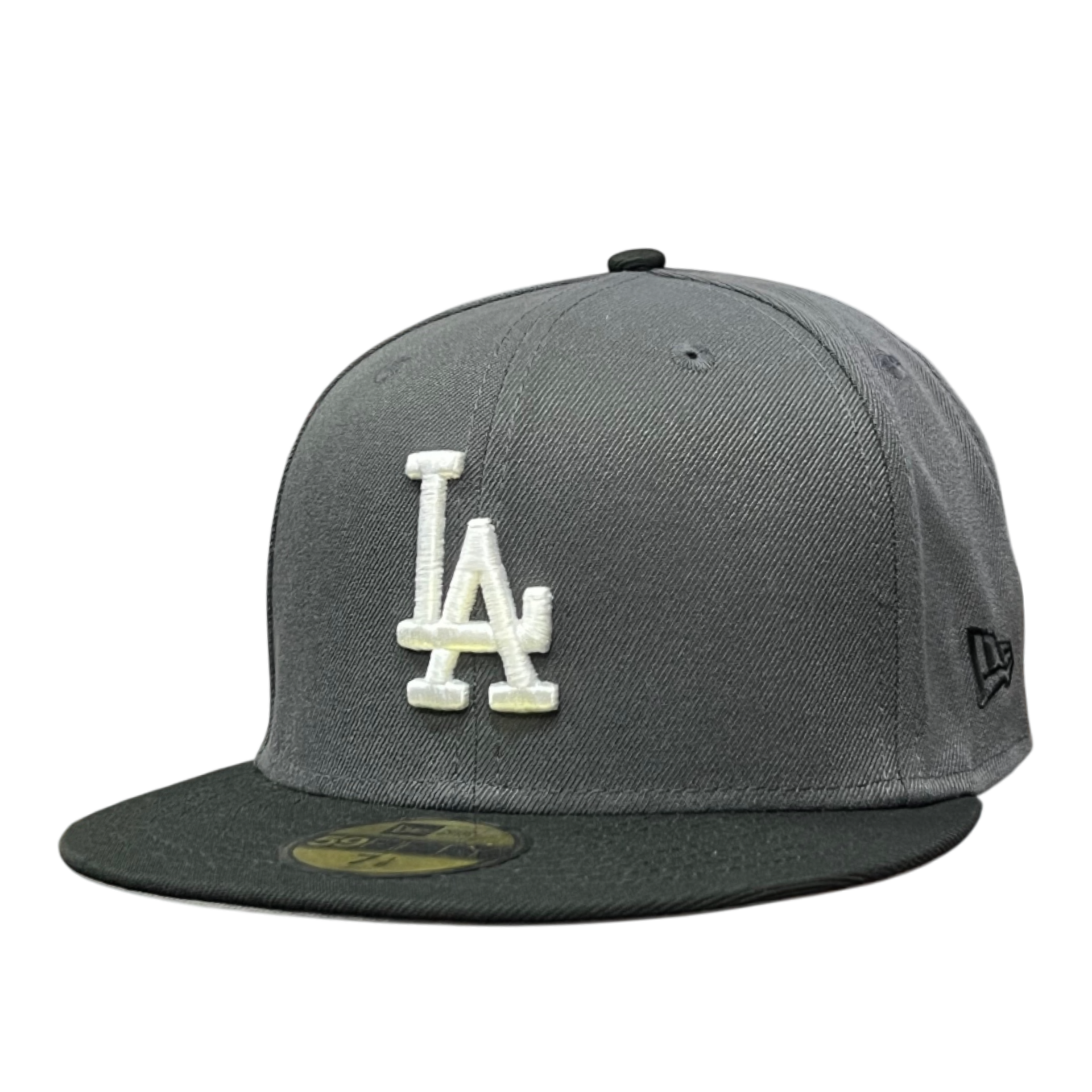 Los Angeles Dodgers Graphite Black 59FIFTY Fitted Hat