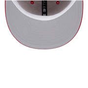 gray bottom of New Era NFL Los Angeles Chargers Super Bowl XXIX Red 59FIFTY Fitted Hat