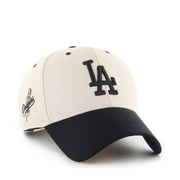 Front of 47 Brand Los Angeles Dodgers LA Bone Lunar MVP Snapback Hat