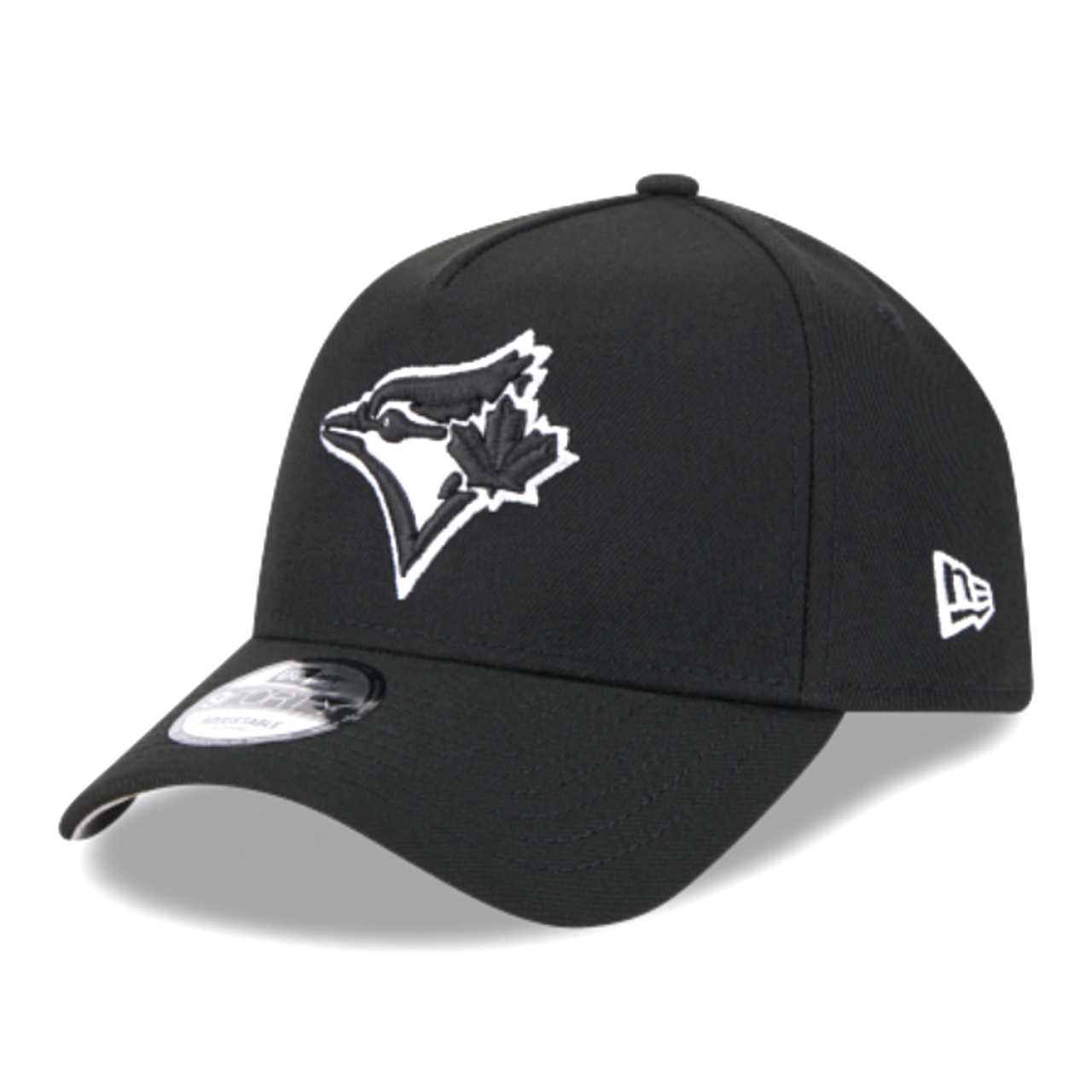 New Era Toronto Blue Jays Black A-Frame Black 9FORTY Snapback Hat