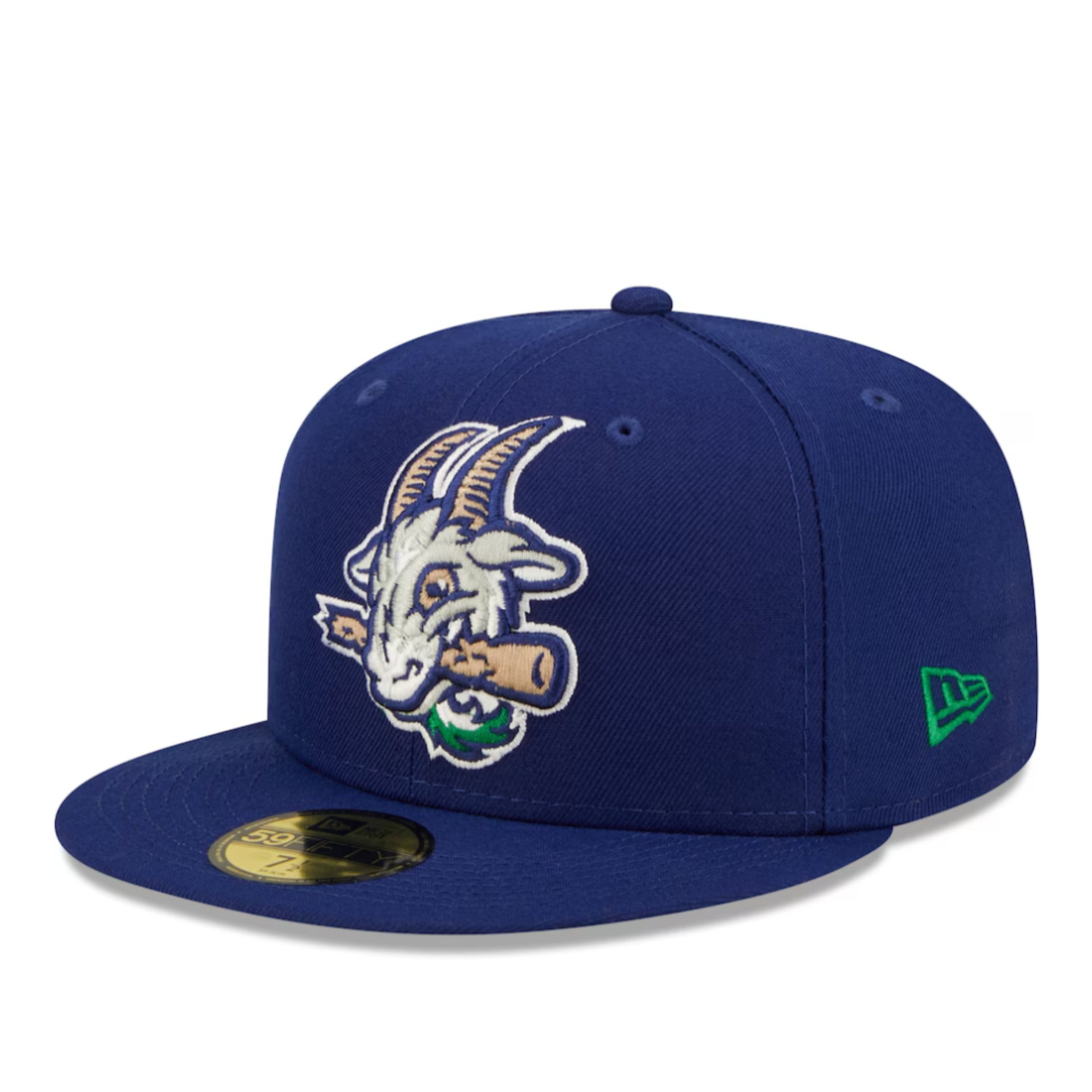 MiLB Hartford Yard Goats Blue Fitted Cap.