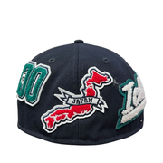 Back of Seattle Mariners Ichiro HOF Patched 59FIFTY Fitted Hat