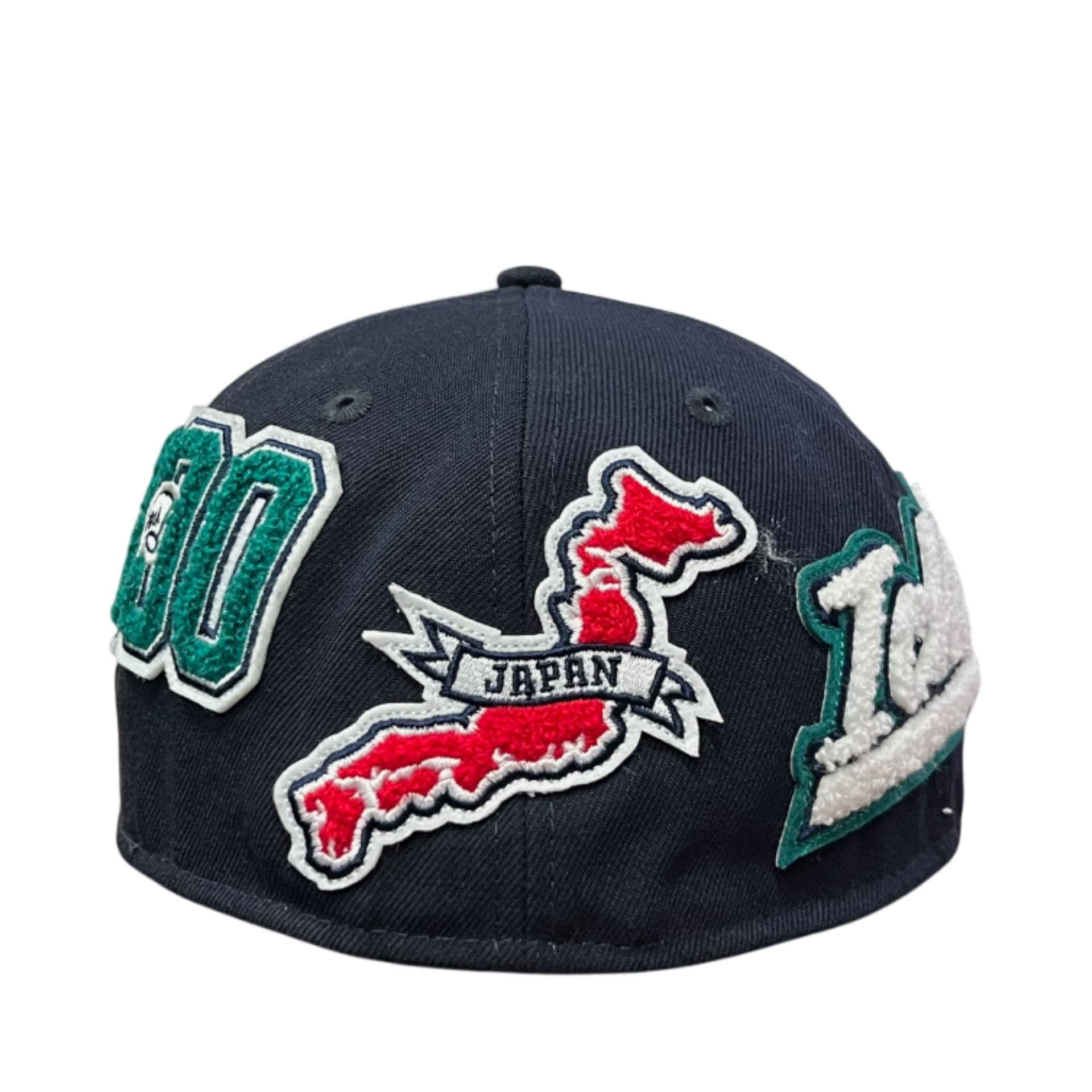 Back of Seattle Mariners Ichiro HOF Patched 59FIFTY Fitted Hat
