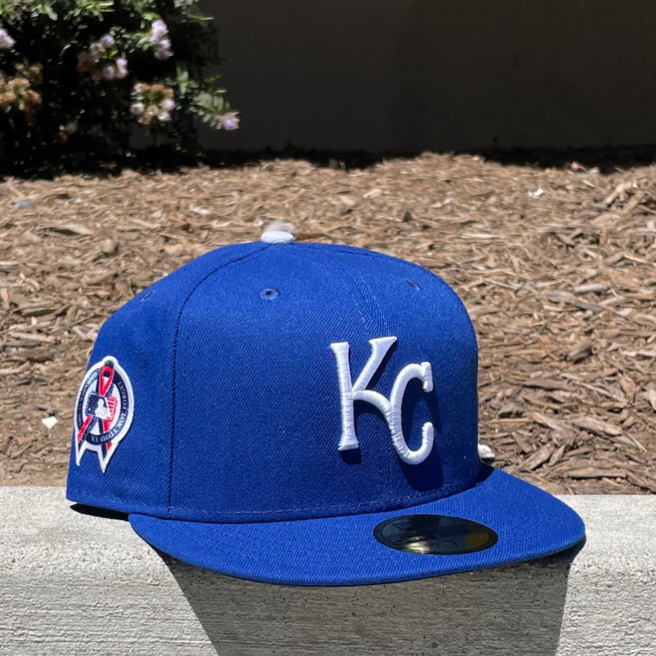 blue kansas city royals 9/11 memorial day new era 59fifty fitted hat