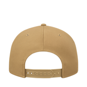 Back of New Era New York Yankees Khaki White 9FIFTY Snapback Hat