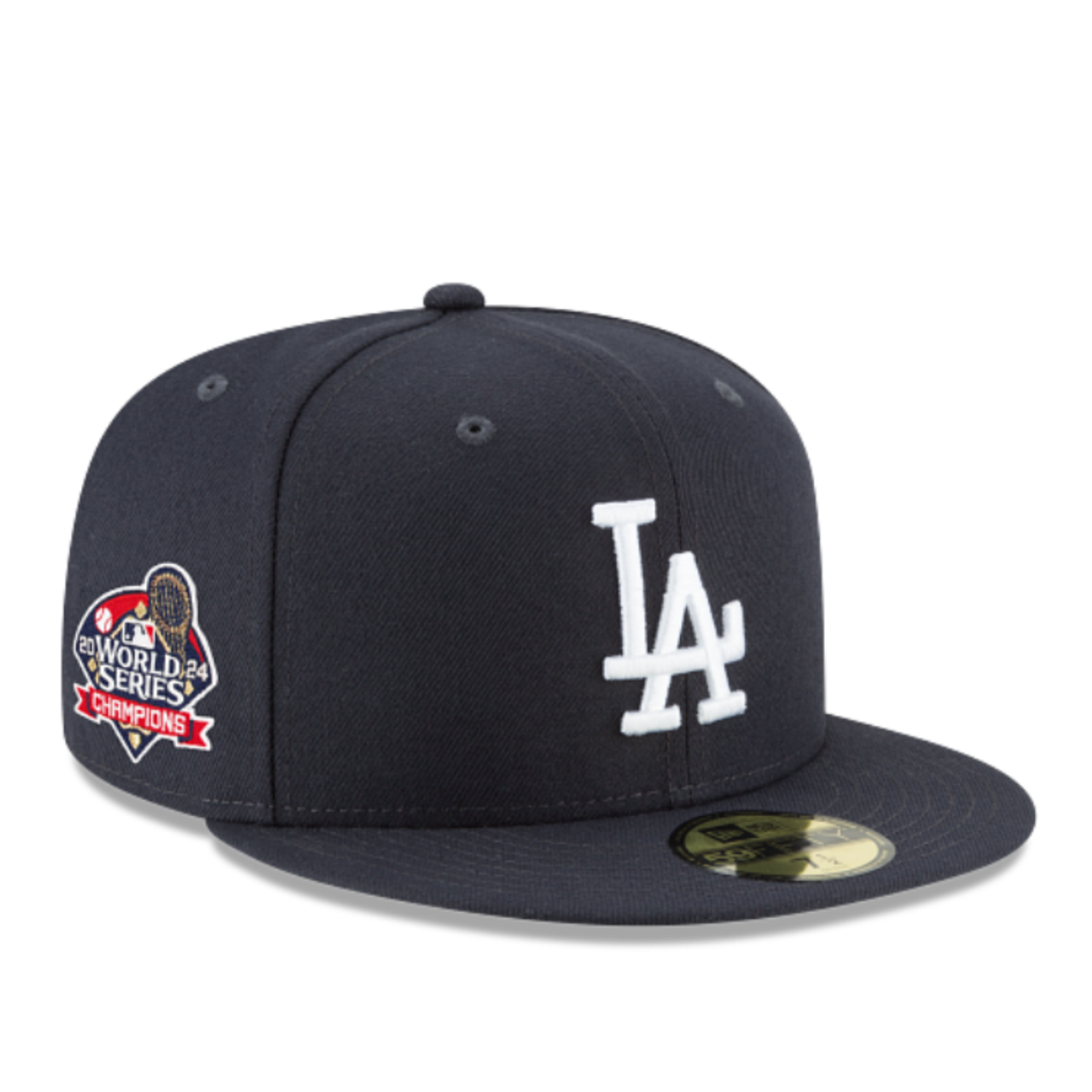 New Era Men's Los Angeles Dodgers 2024 World Series Champions Navy 59FIFTY Fitted Hat