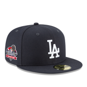 New Era Men's Los Angeles Dodgers 2024 World Series Champions Navy 59FIFTY Fitted Hat