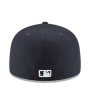 Back of New Era Men's Los Angeles Dodgers 2024 World Series Champions Navy 59FIFTY Fitted Hat
