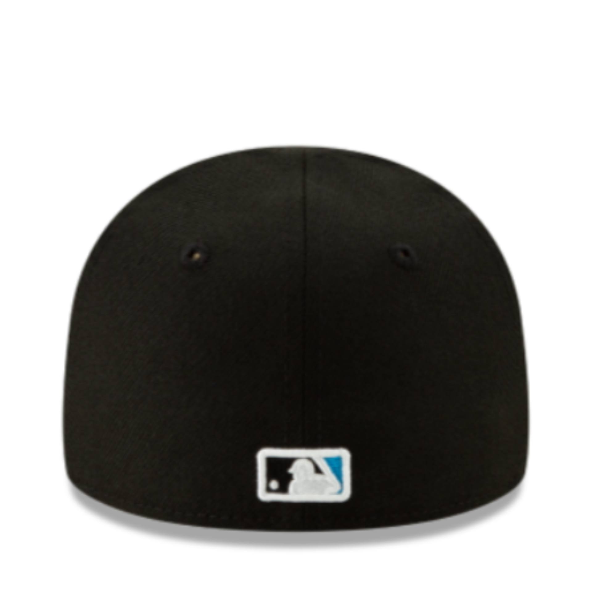 Back of New Era MY FIRST Miami Marlins Black 59FIFTY Fitted Hat