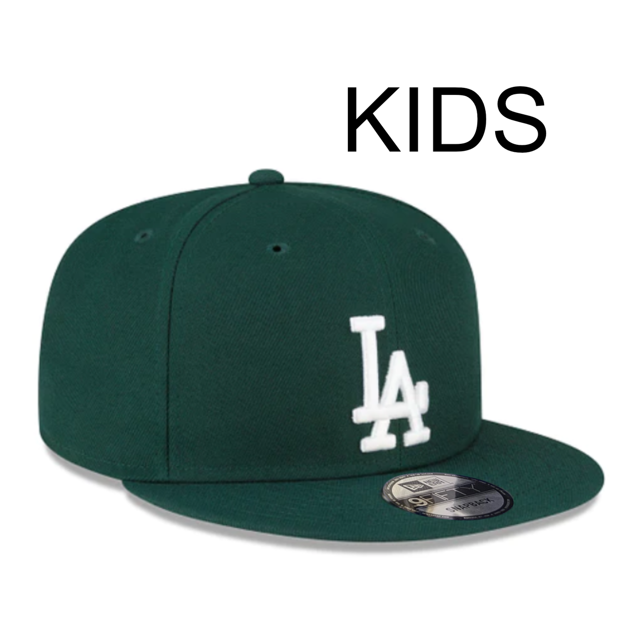 YOUTH Los Angeles Dodgers LA Dark Green 9FIFTY Snapback Cap