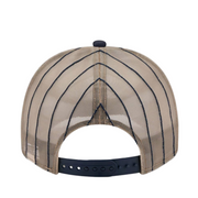 Back of New Era New York Yankees Vintage Arched Foam Front 9FIFTY A-Frame Adjustable Trucker Hat