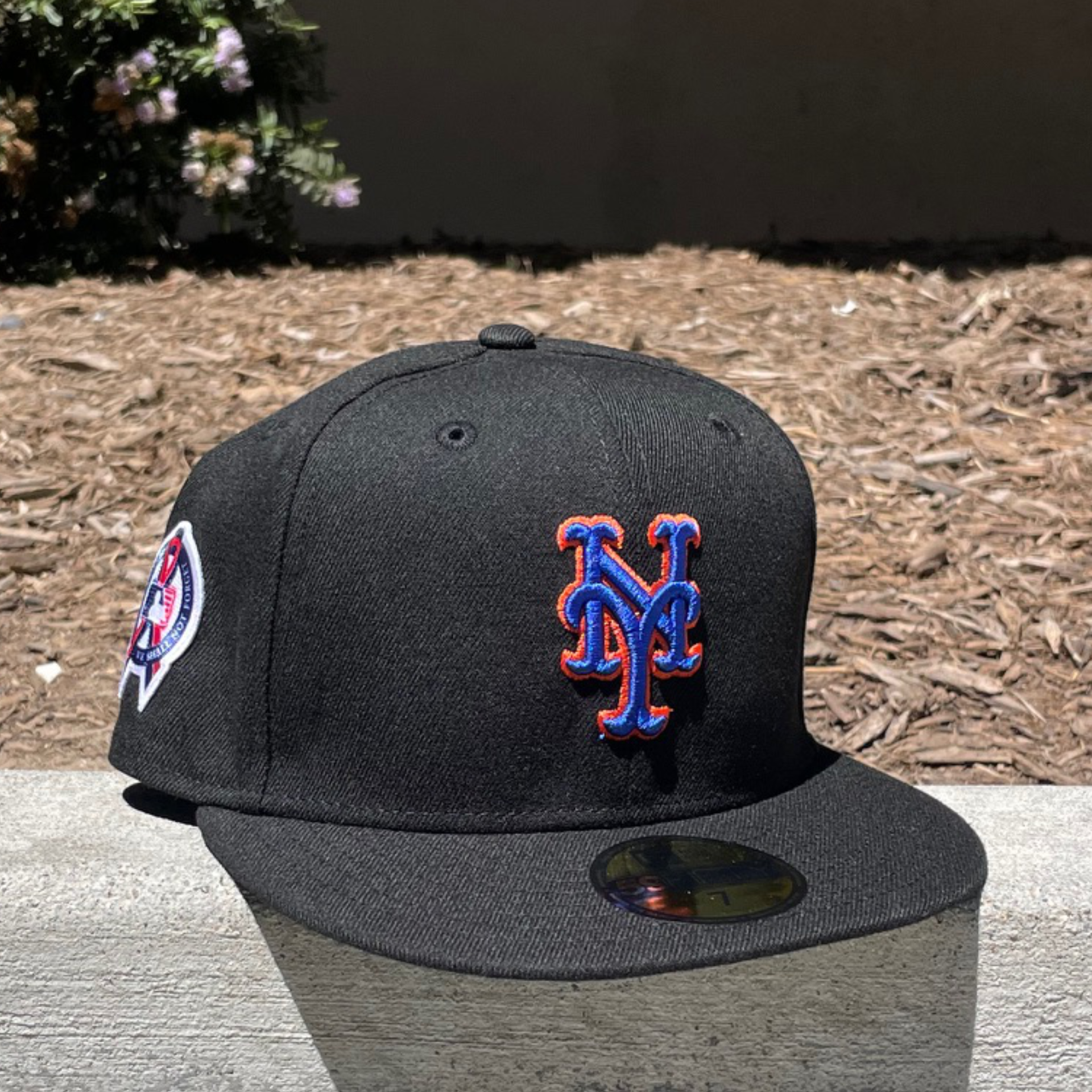 black new york mets 9/11 memorial new era 59fifty fitted hat