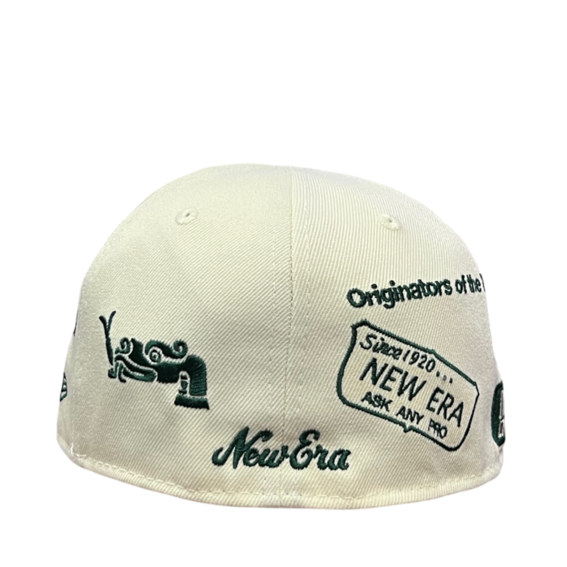 100th Back of Mexico Baseball Collection Khaki 59FIFTY Fitted Hat