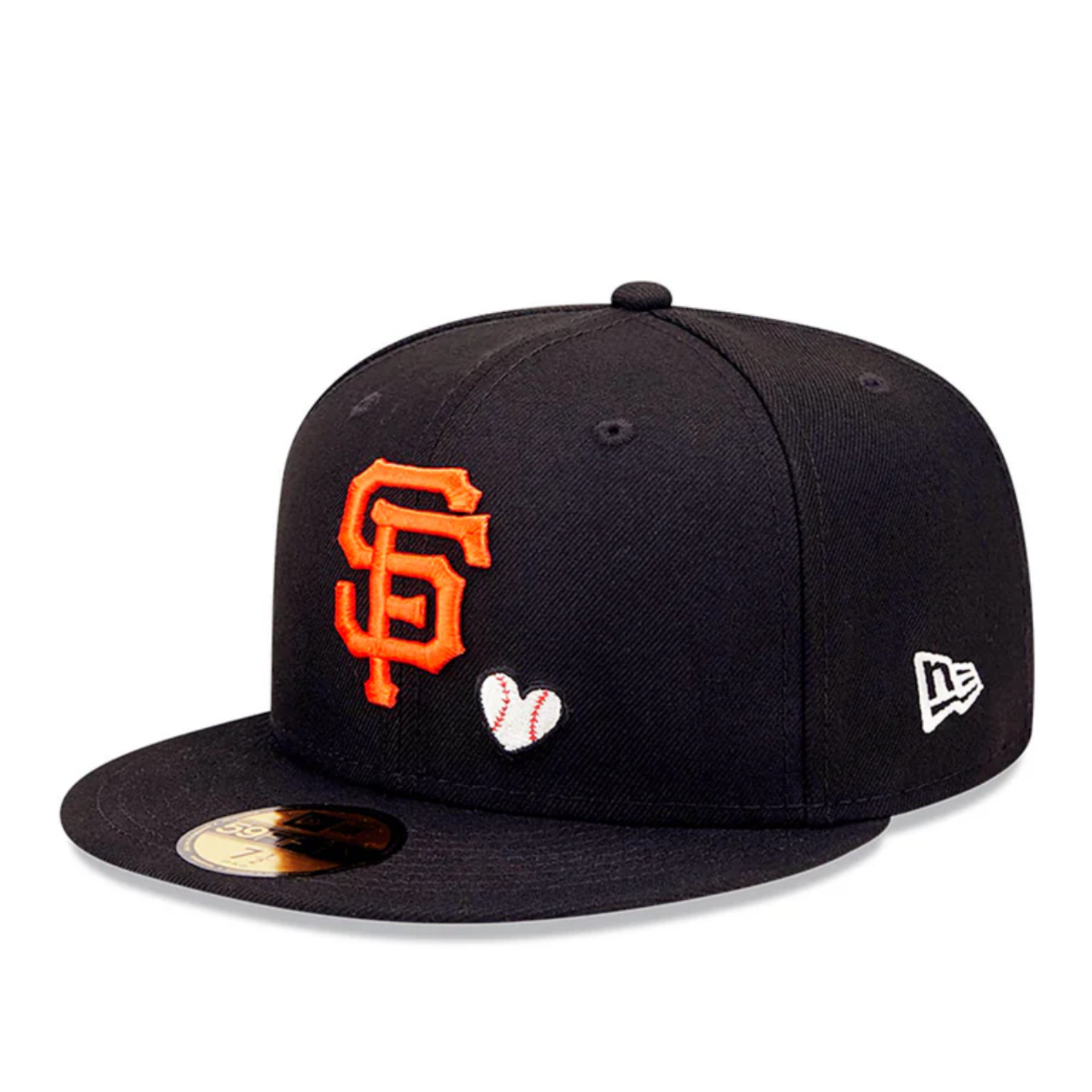 NewEra 59FIFTY MLB San Francisco Giants SF Team Heart