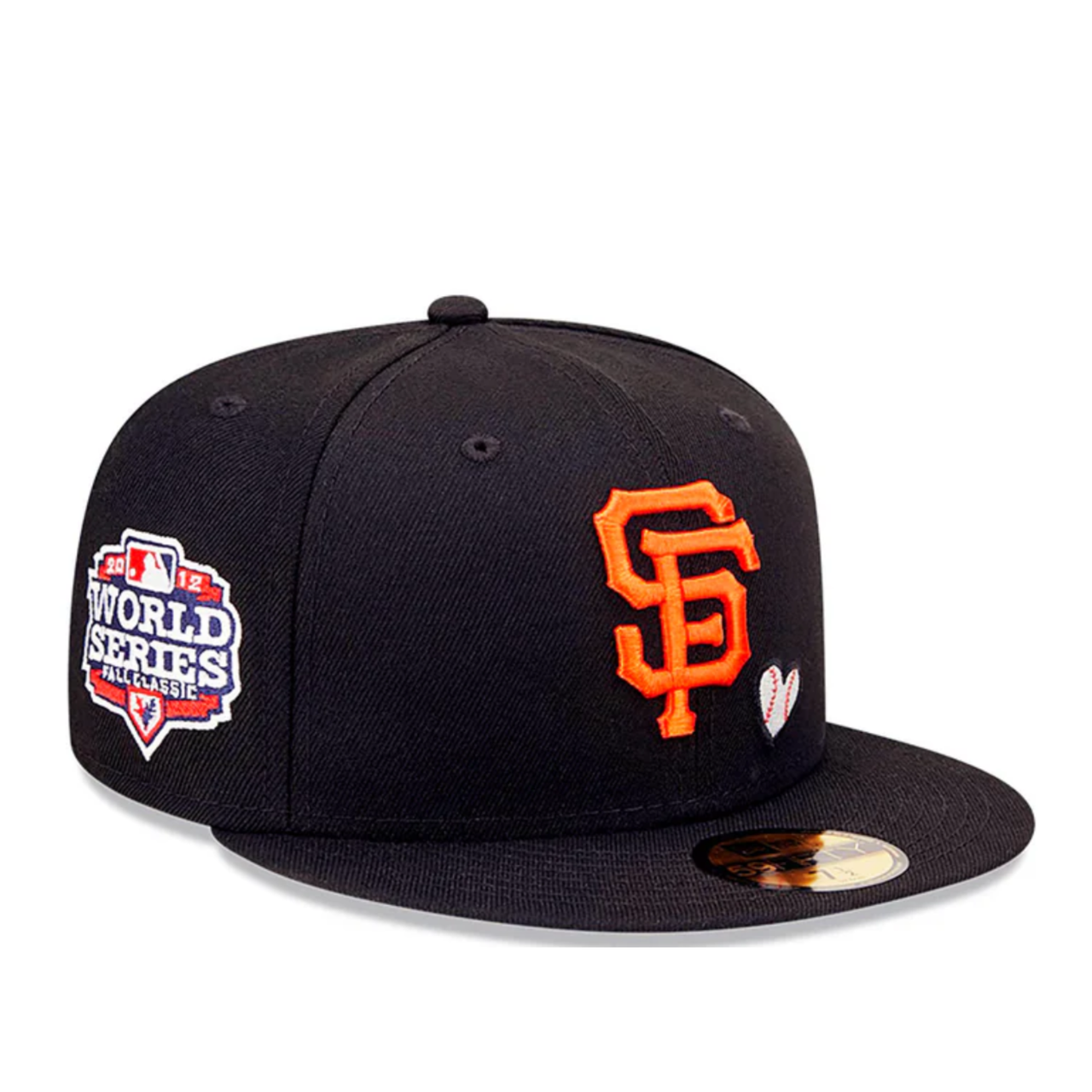 NewEra 59FIFTY MLB San Francisco Giants SF Team Heart