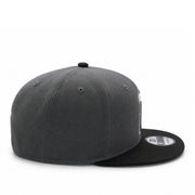 New Era Los Angeles Anaheim Angels Graphite Black 9FIFTY Snapback Hat right side view