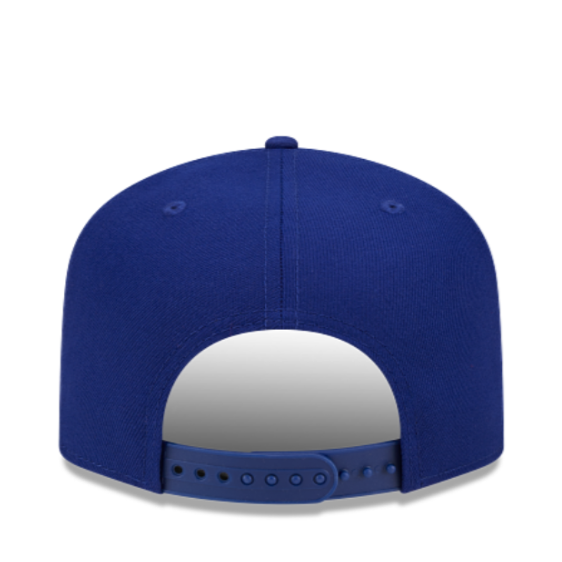 New Era Los Angeles Dodgers Upside Down Royal Blue 9FIFTY Snapback Hat back view