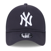 New Era New York Yankees Navy 9FORTY A-Frame Adjustable Hat front