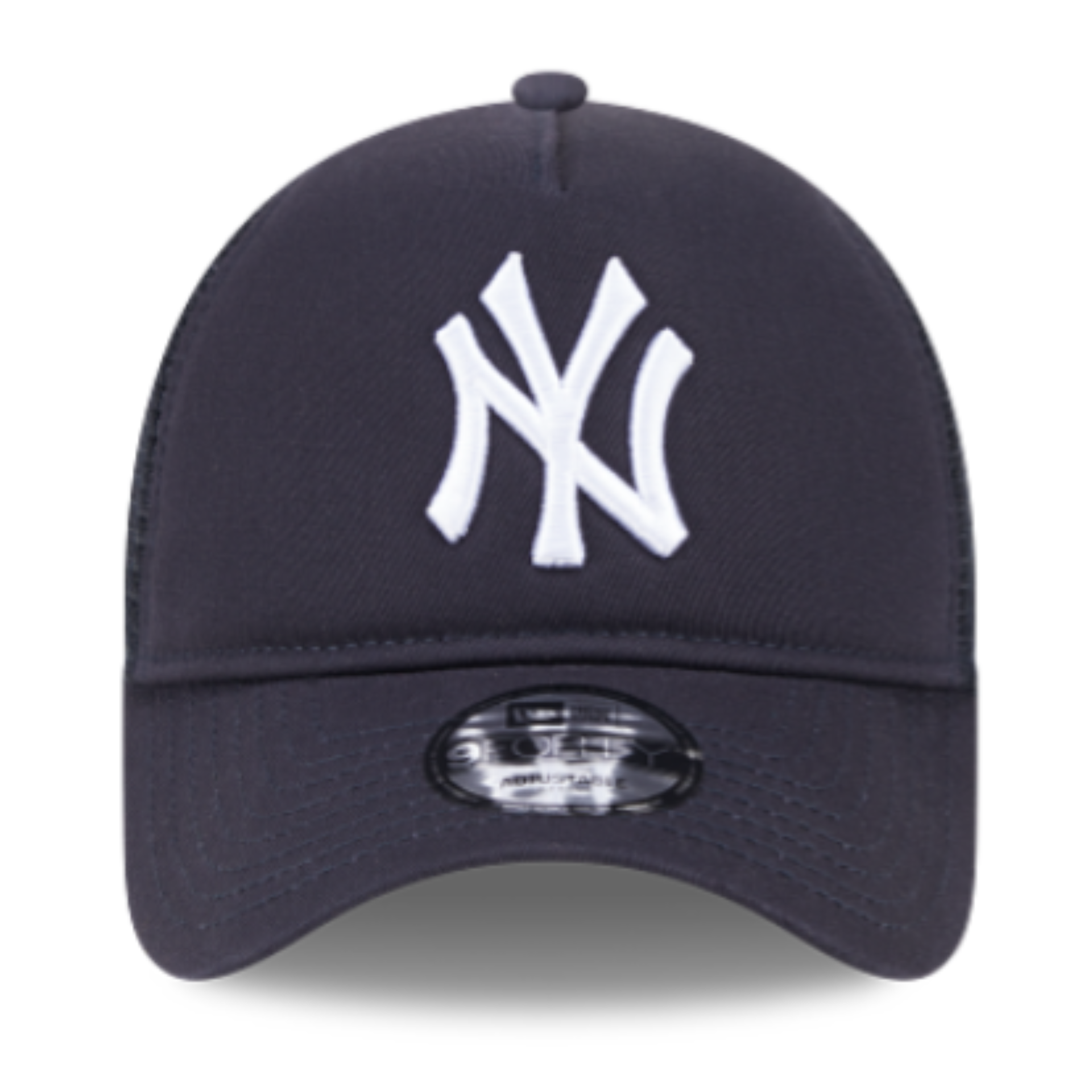 New Era New York Yankees Navy 9FORTY A-Frame Adjustable Hat front